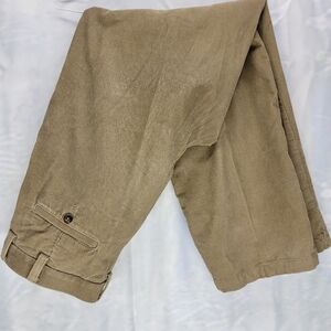Roundtree & Yorke Corduroy Pants Mens 36x32 Straight Leg Classic Fit Cotton